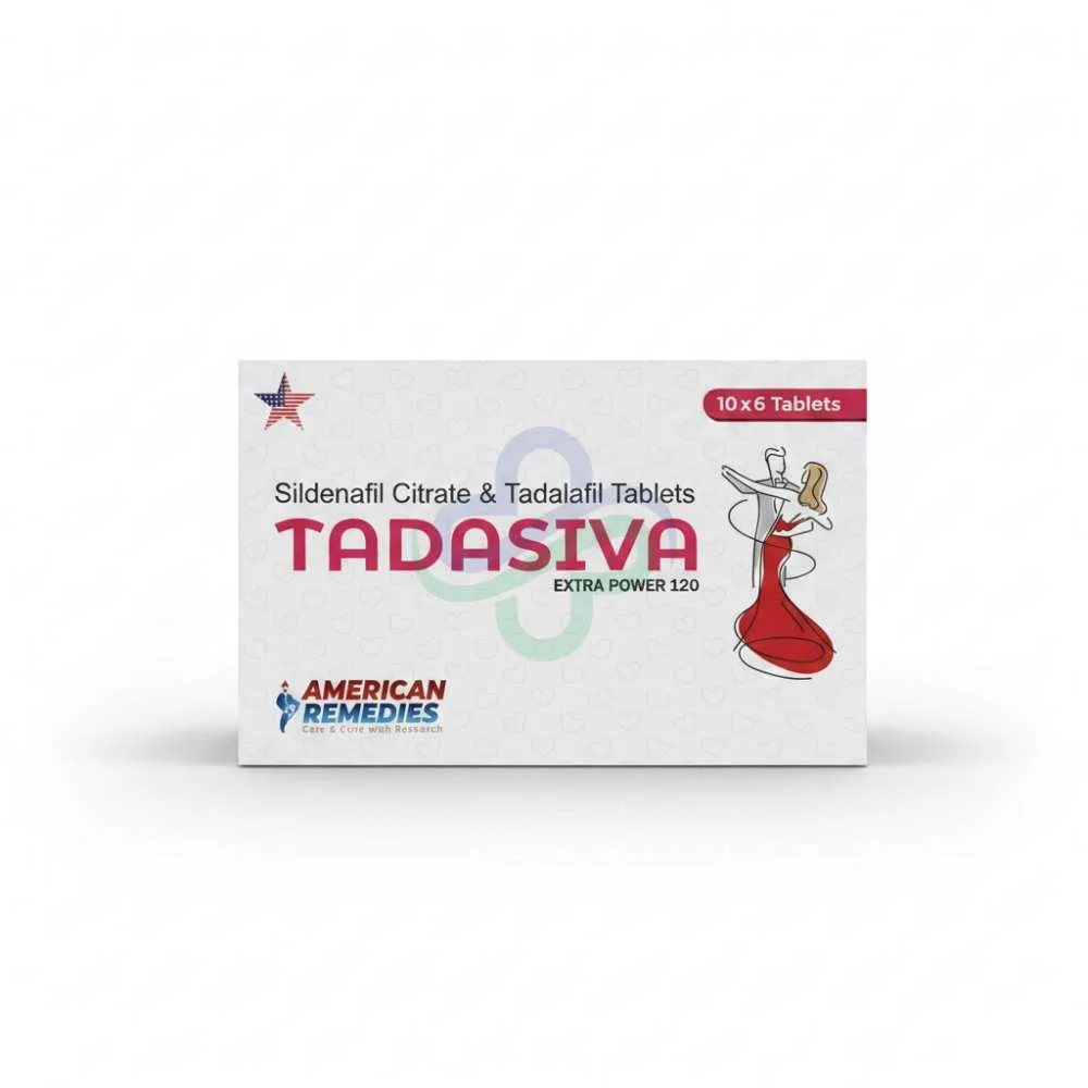 Tadasiva 120mg Tablet — Sildenafil & Tadalafil As prescribed
