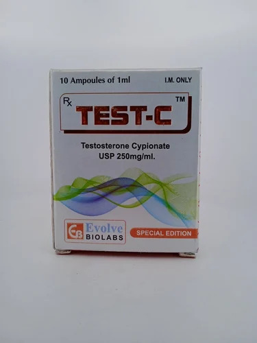 Test-C (Ampoules) – Testosterone Cypionate 250mg/ml — Testosterone Cypionate 250mg/ml