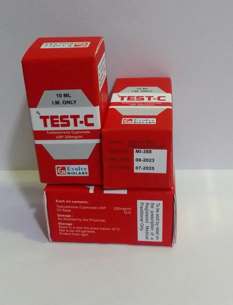 Test-C (Vial) – Testosterone Cypionate 250mg/ml — Testosterone Cypionate 250mg/ml view 2