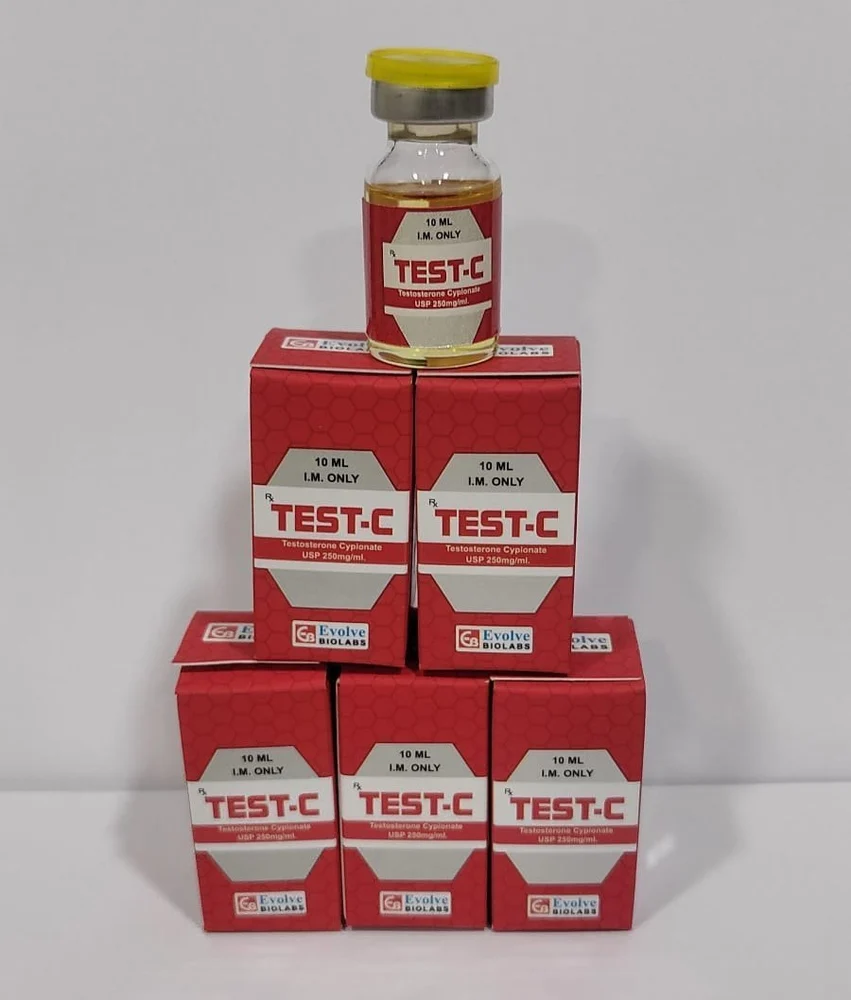 Test-C (Vial) – Testosterone Cypionate 250mg/ml — Testosterone Cypionate 250mg/ml view 3