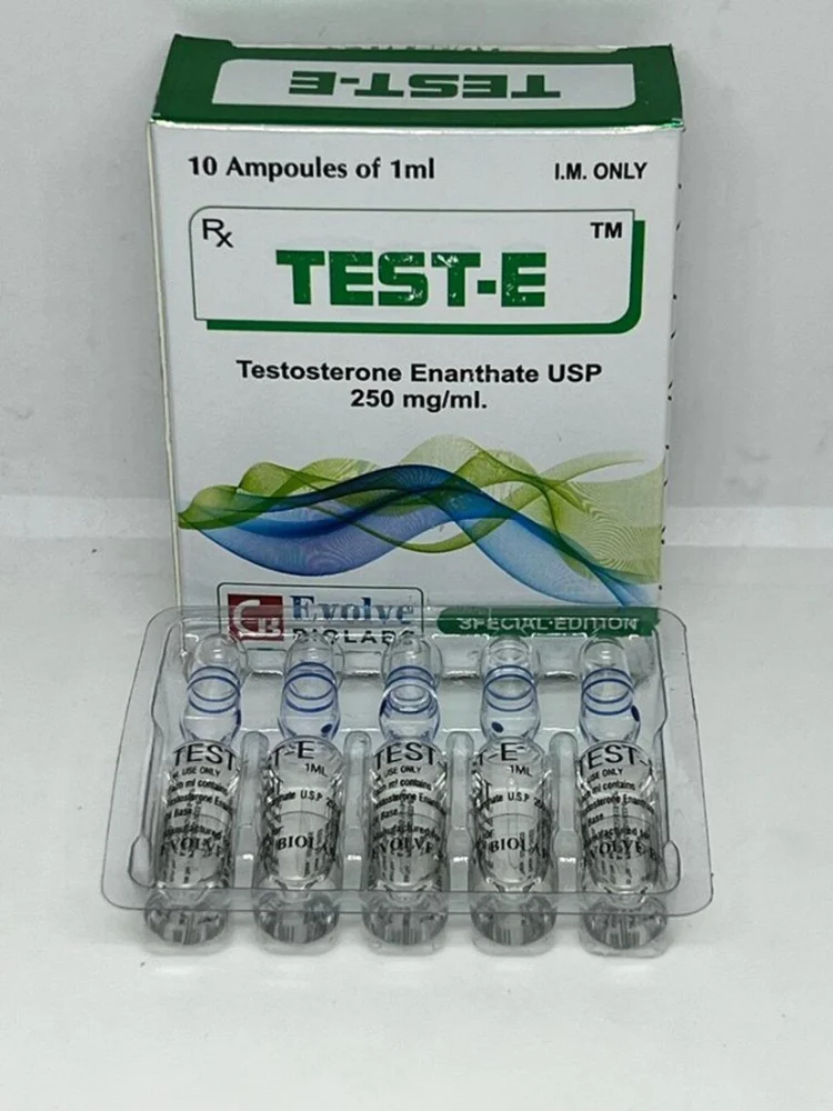 Test-E (Ampoules) – Testosterone Enanthate 250mg/ml — Testosterone Enanthate 250mg/ml