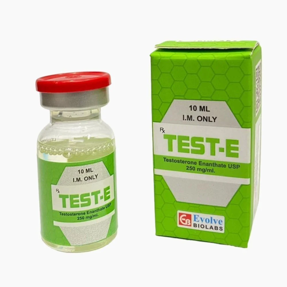 Test-E (Vial) – Testosterone Enanthate 250mg/ml — Testosterone Enanthate 250mg/ml view 2