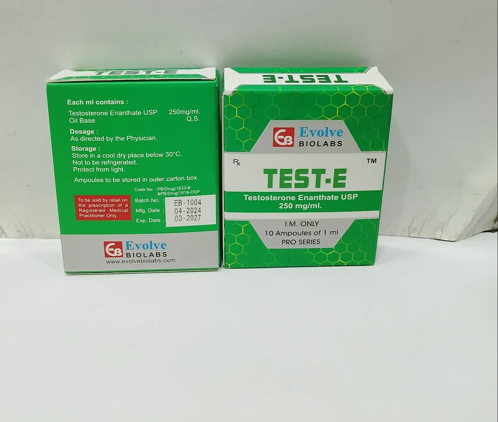 Test-E (Pro-Series) – Testosterone Enanthate 250mg/ml — Testosterone Enanthate 250mg/ml view 2