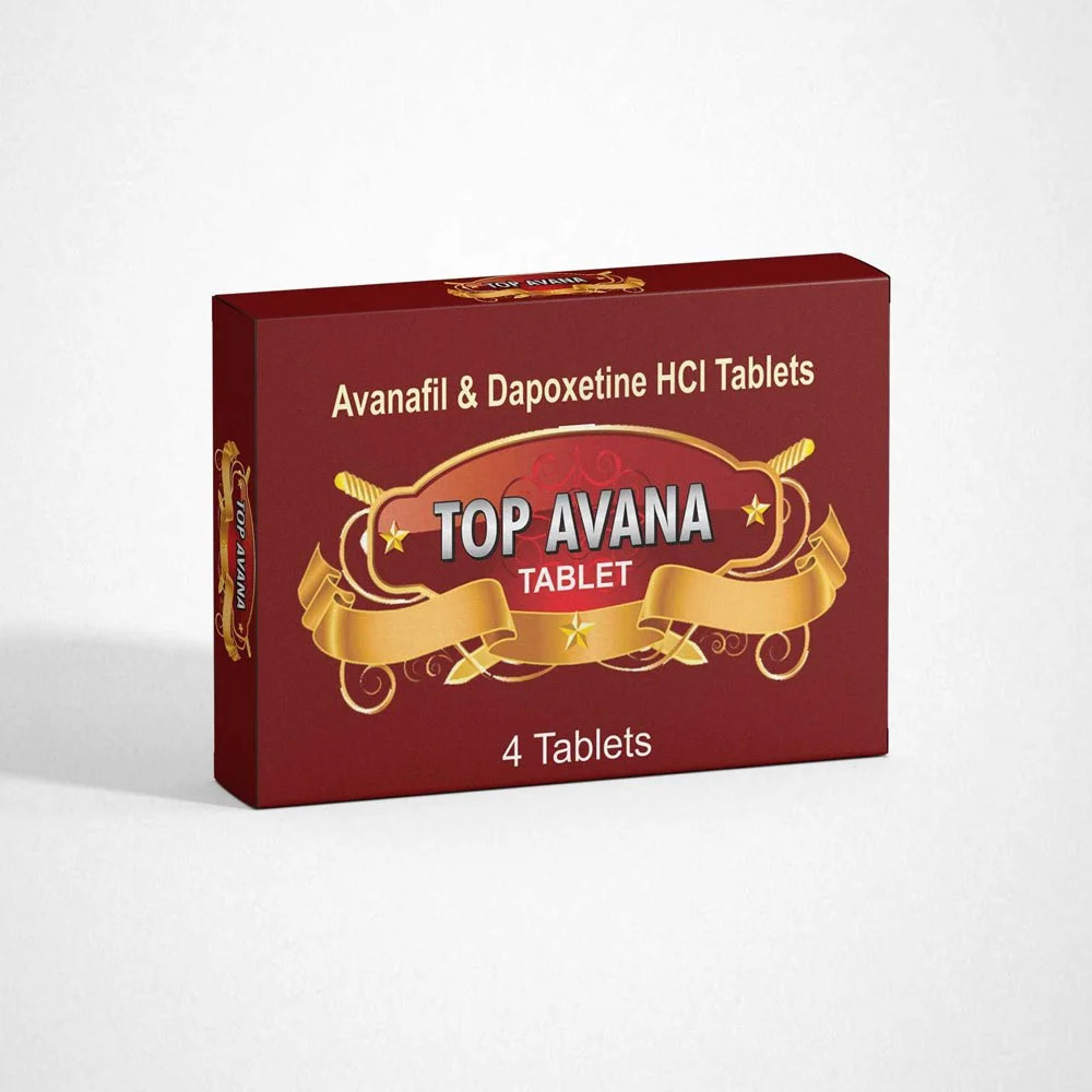 Top Avana Tablet — Avanafil + Dapoxetine 50 mg + 30 mg