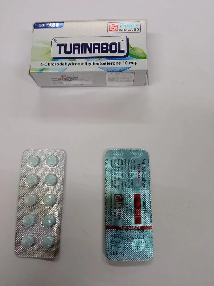 Turinabol (Tablet) – 4-Chlorodehydromethyltestosterone 10mg — 4-Chlorodehydromethyltestosterone 10mg
