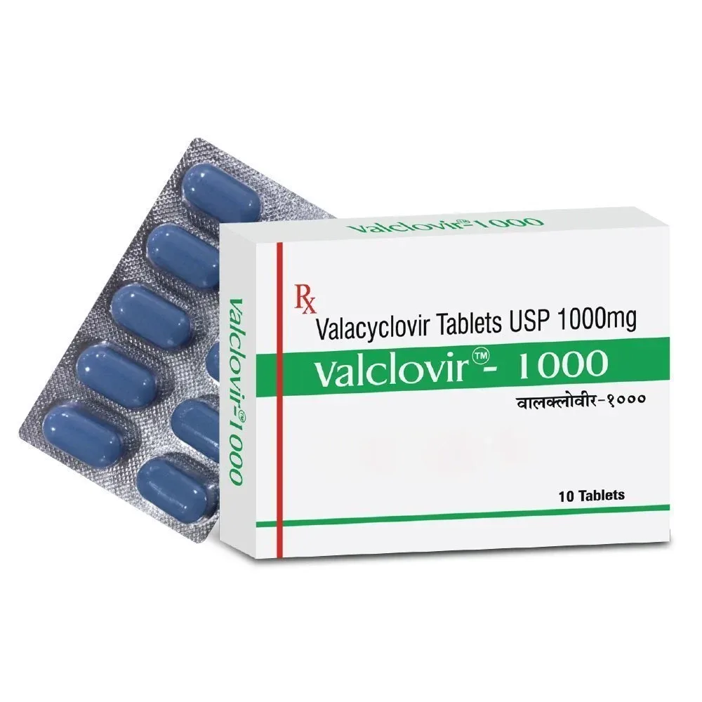 Valclovir 1000 Tablet β Valacyclovir 1000mg view 2