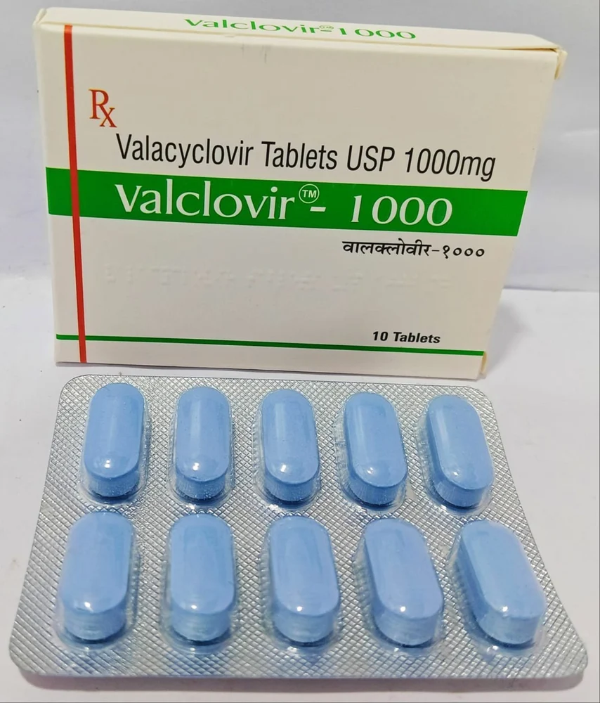 Valclovir 1000 Tablet — Valacyclovir 1000mg