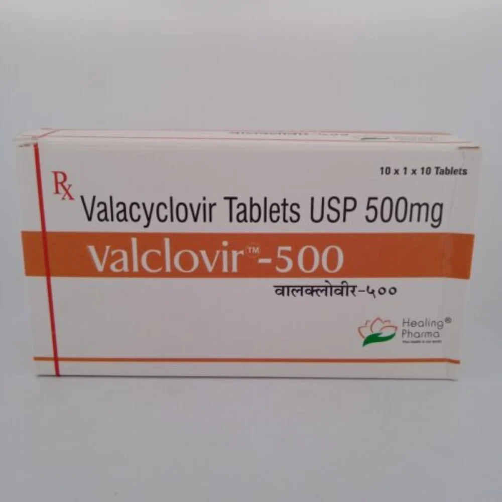 Valclovir 500 Tablet — Valacyclovir 500mg