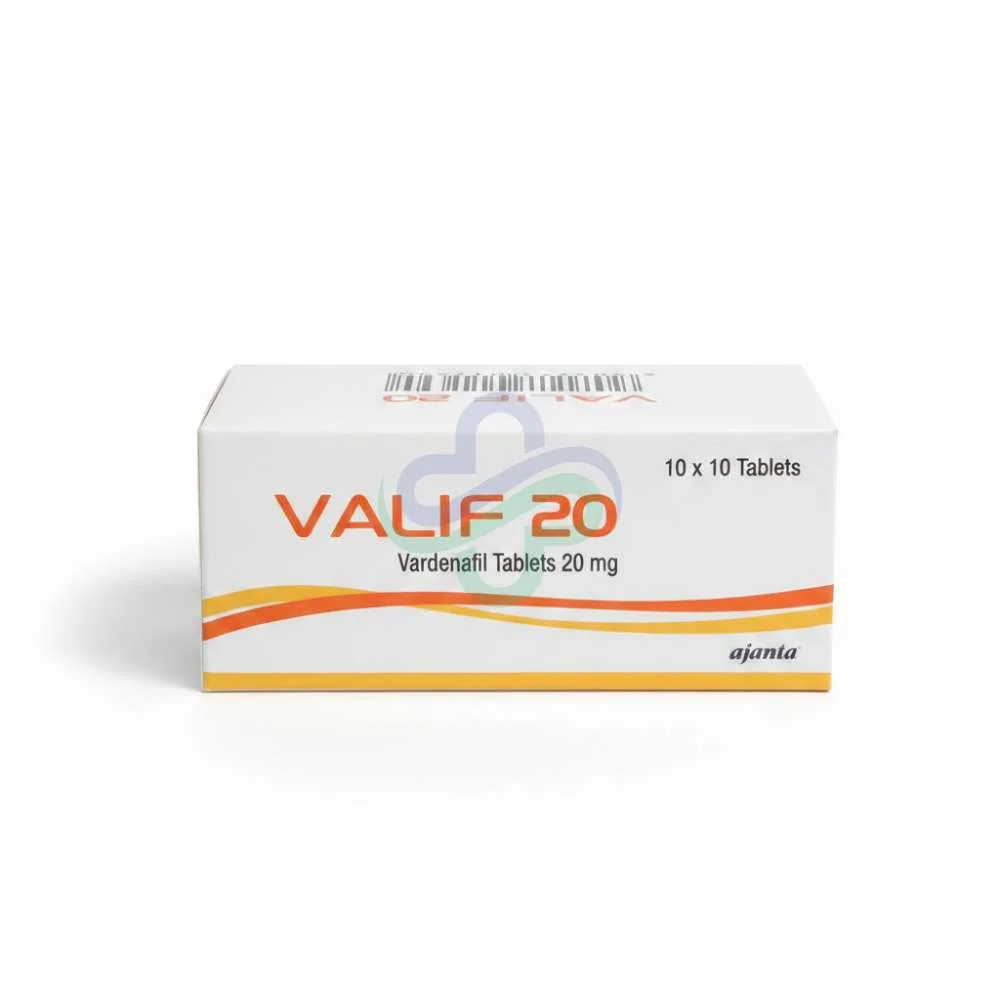  Valif 20 Mg Tablet — Vardenafil 20 Mg 20 Mg