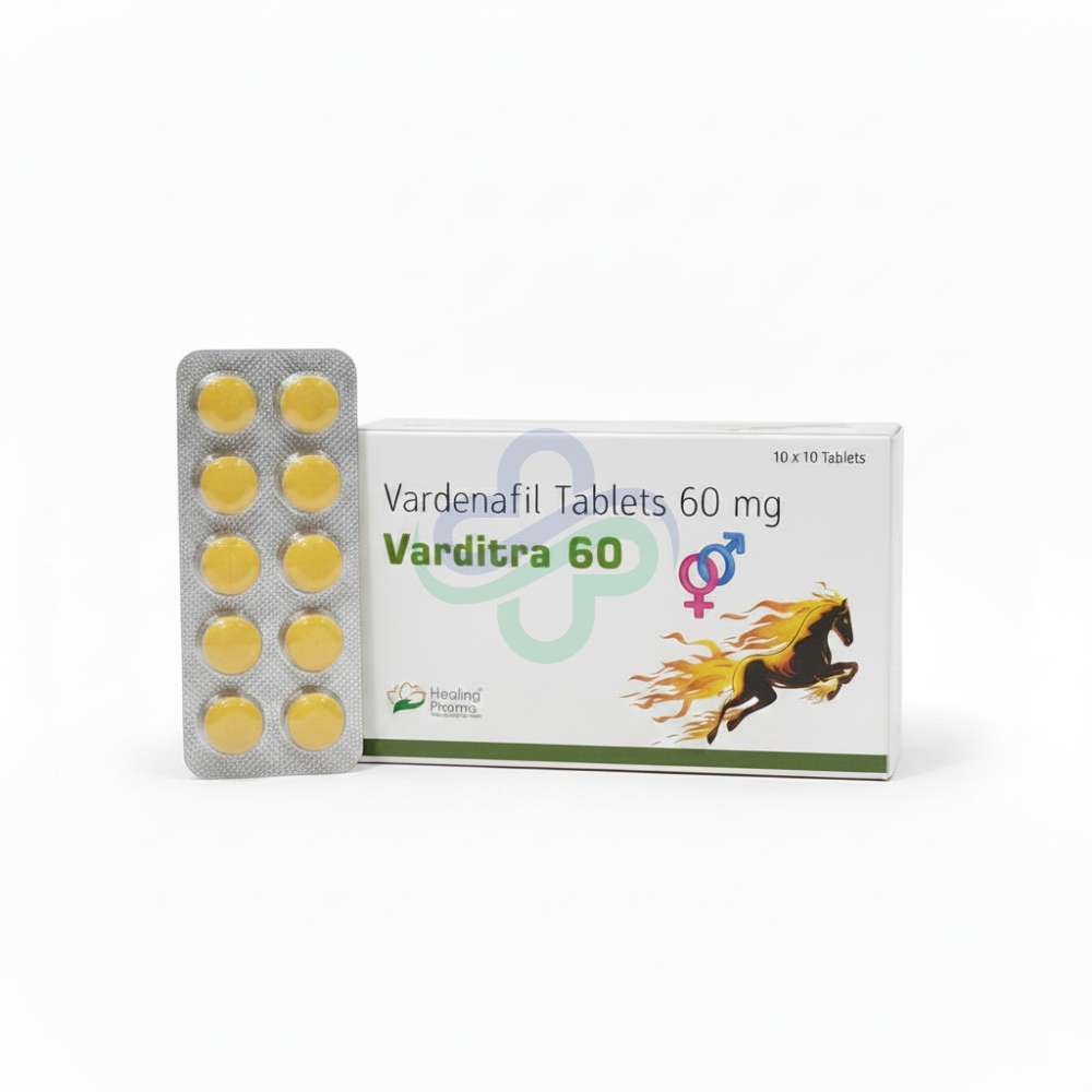 Varditra 60Mg Tablets — Vardenafil 60 Mg 60 Mg view 3