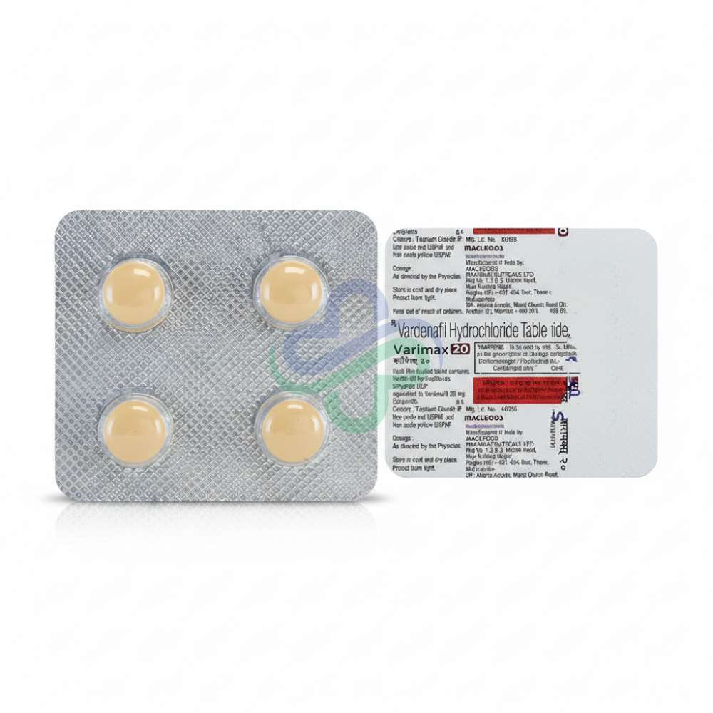 Varimax 20mg Tablets — Vardenafil 20 Mg 20 Mg view 4
