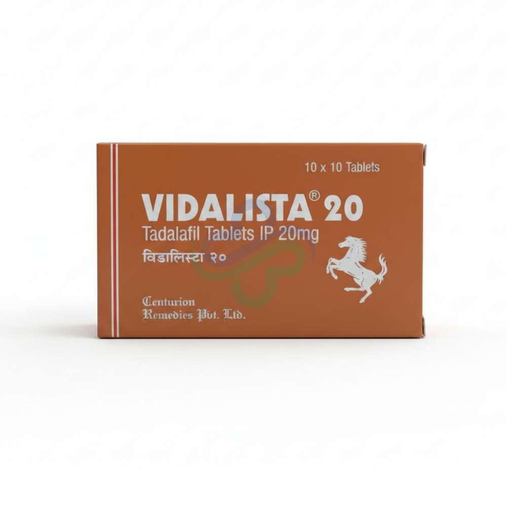 Vidalista 20Mg β Tadalafil 20Mg 20mg