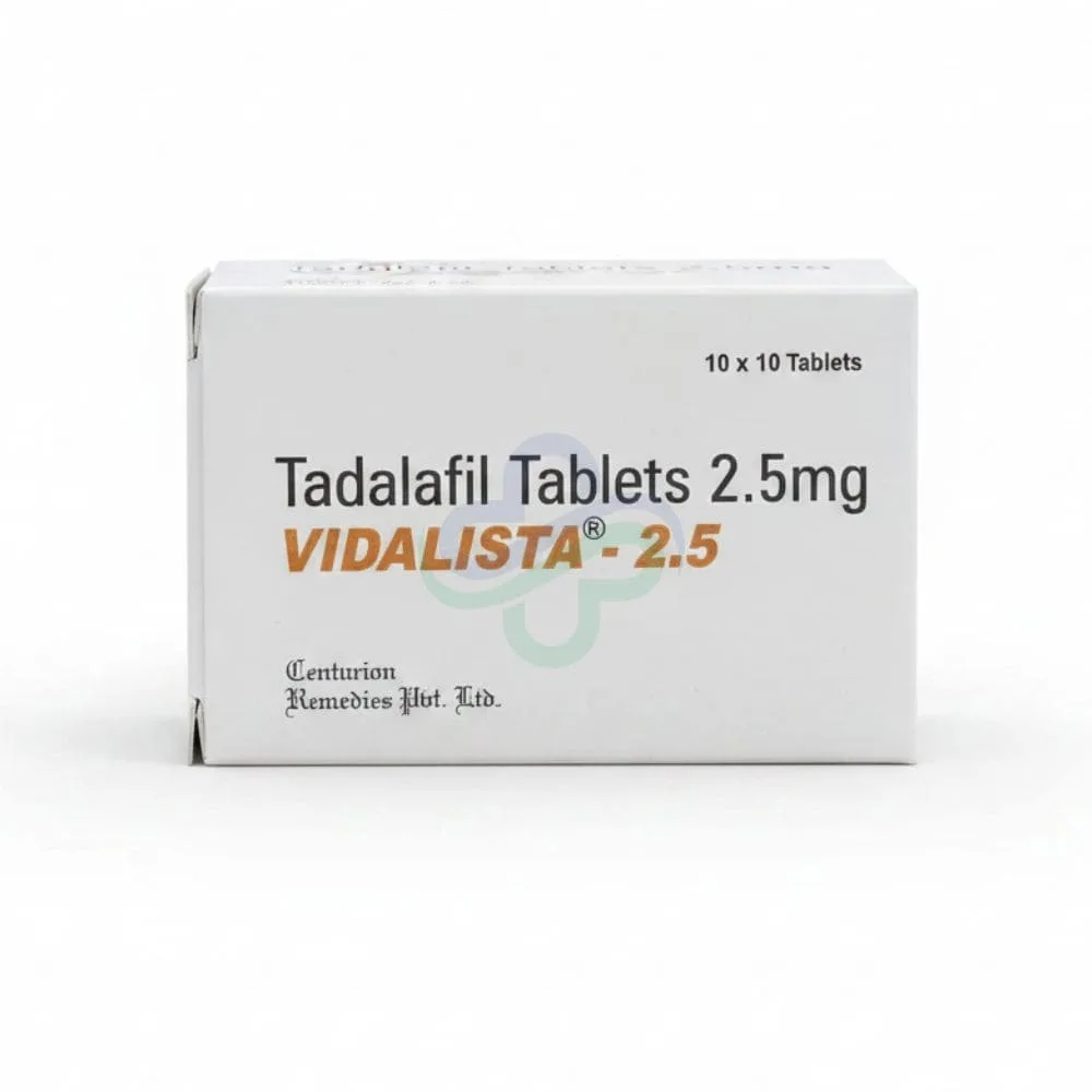 Vidalista 2.5mg - Tadalafil Tablets  — Vidalista 2.5mg 2.5mg