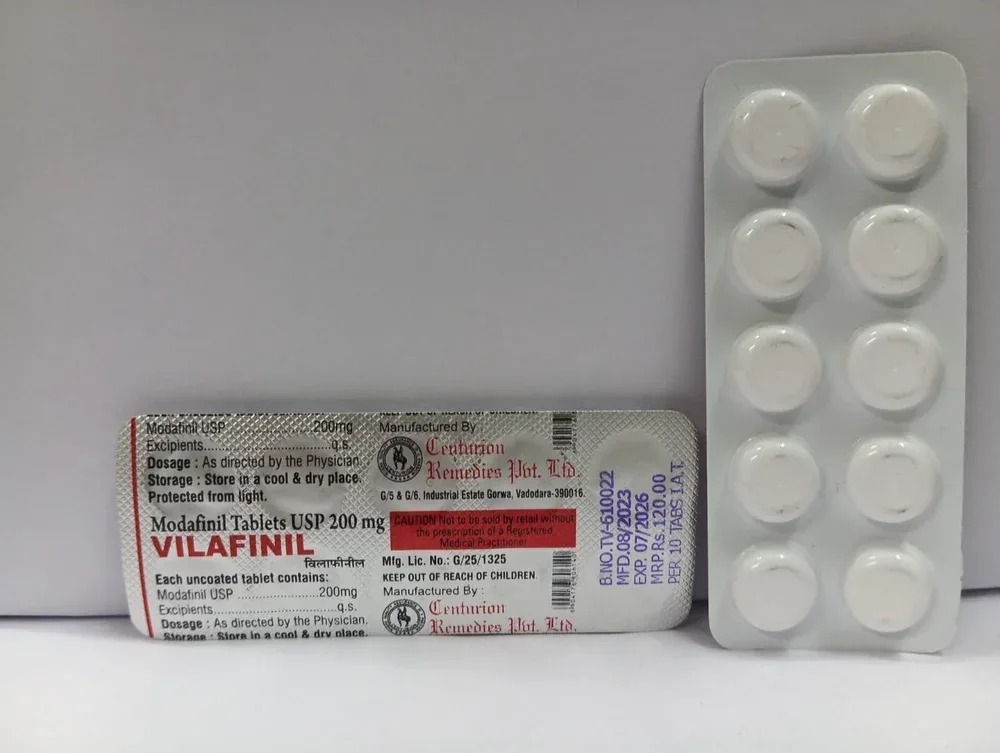 Vilafinil 200 Tablet — Modafinil 200mg view 2